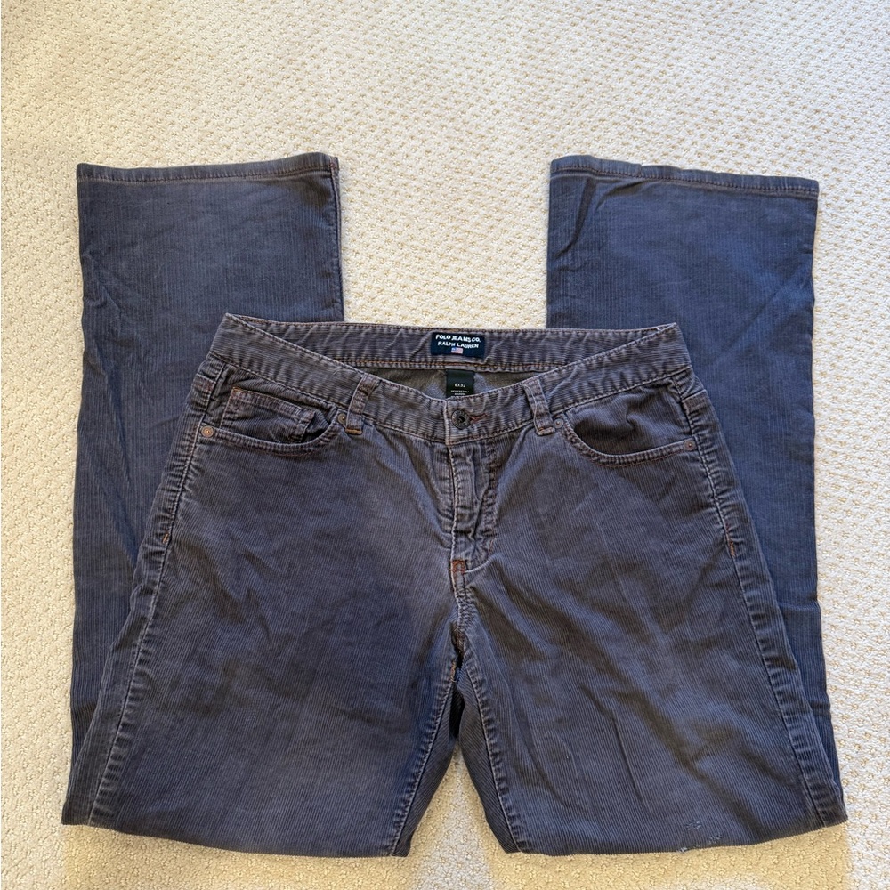 Polo Ralph Lauren brown corduroy bootcut pants
